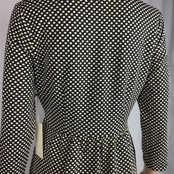 41 Hawthorn Black and White Polka Dot Dress - Picture 4 of 7